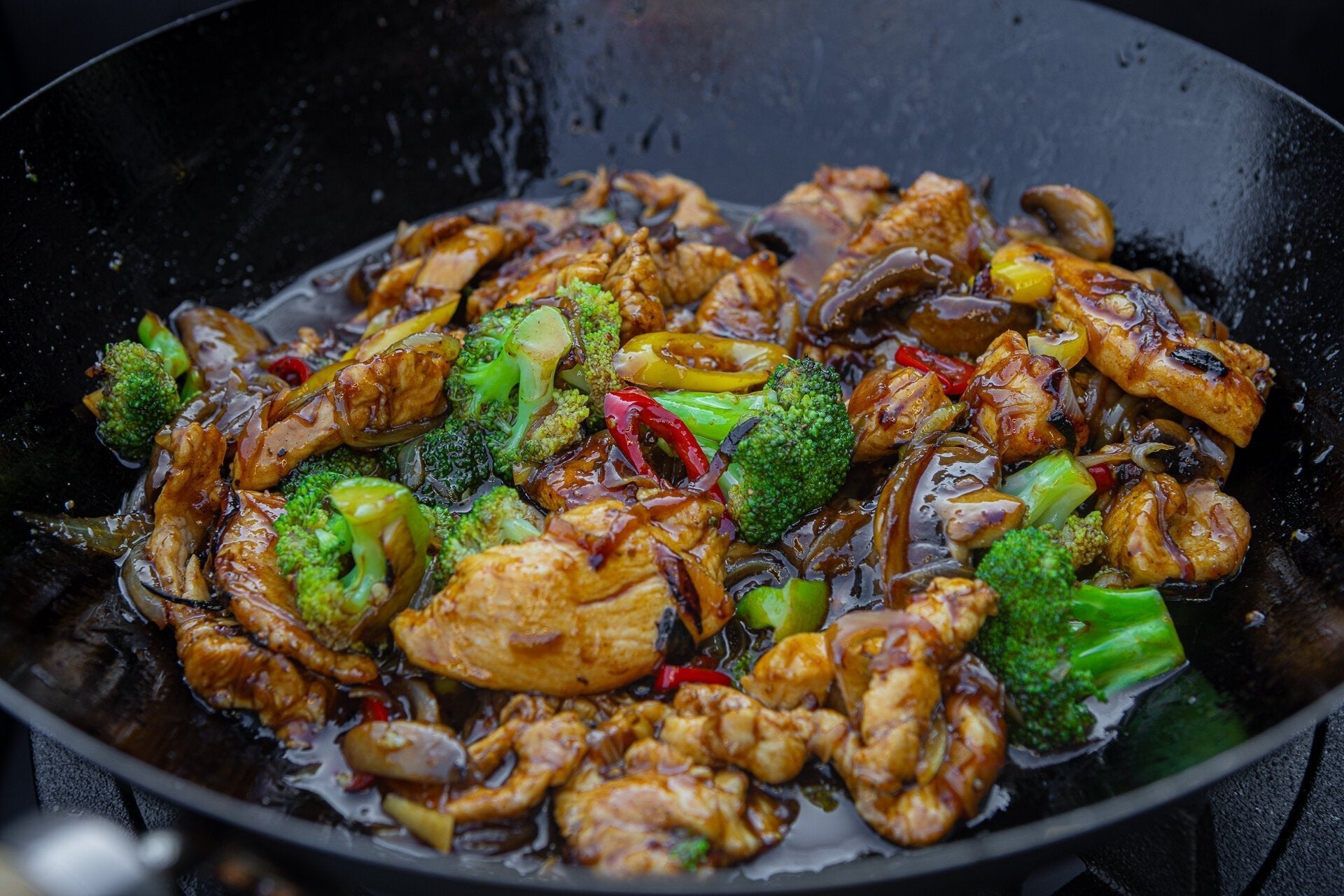 Sweet Savory Soy Chicken Stir-Fry – Easy HOT WOK Recipe