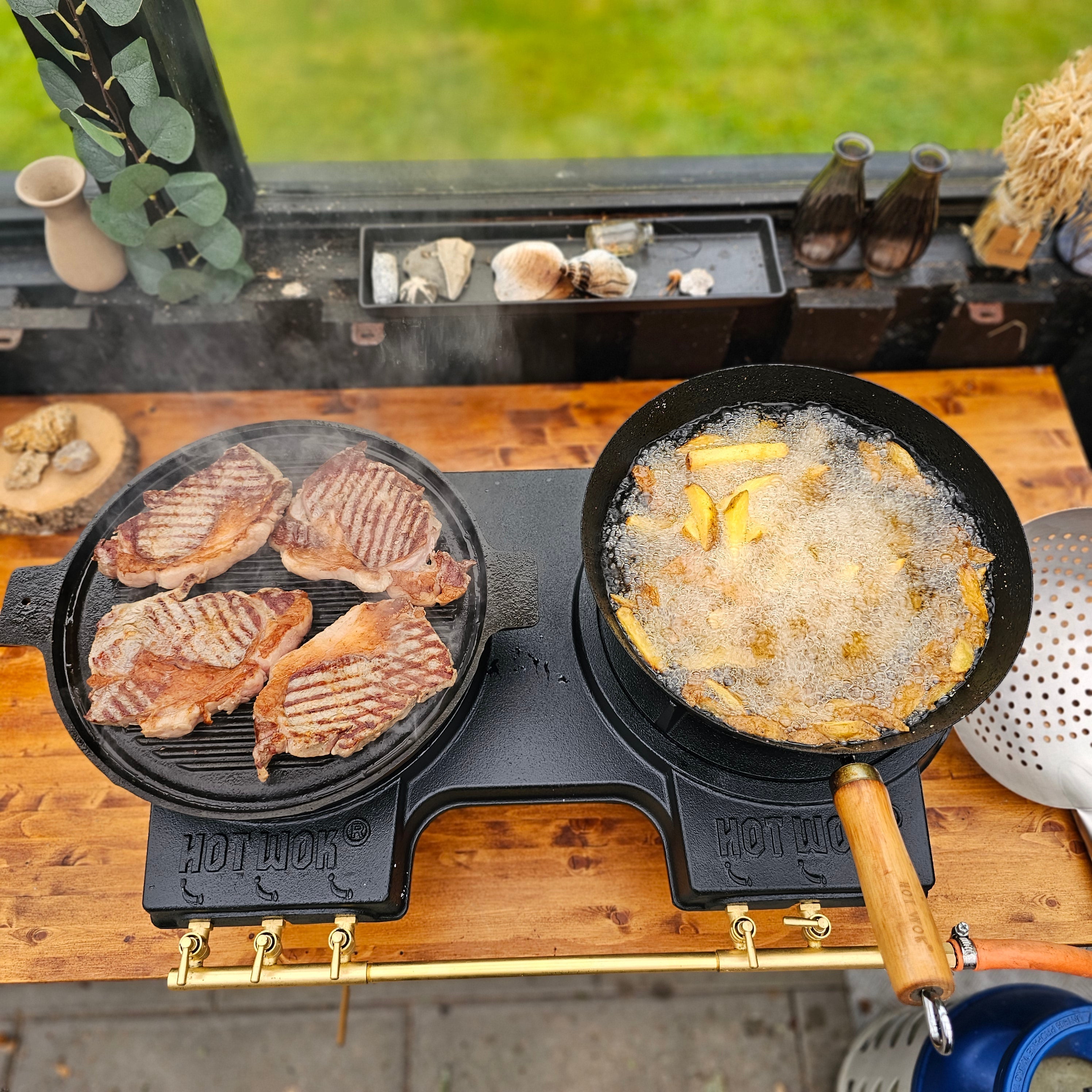 Your outdoor gas cooker - HOT WOK