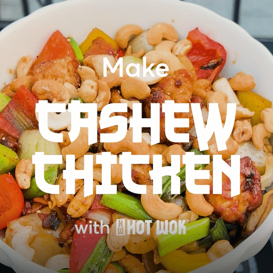 Asian stir fry with chicken and cashew nuts - HOT WOK