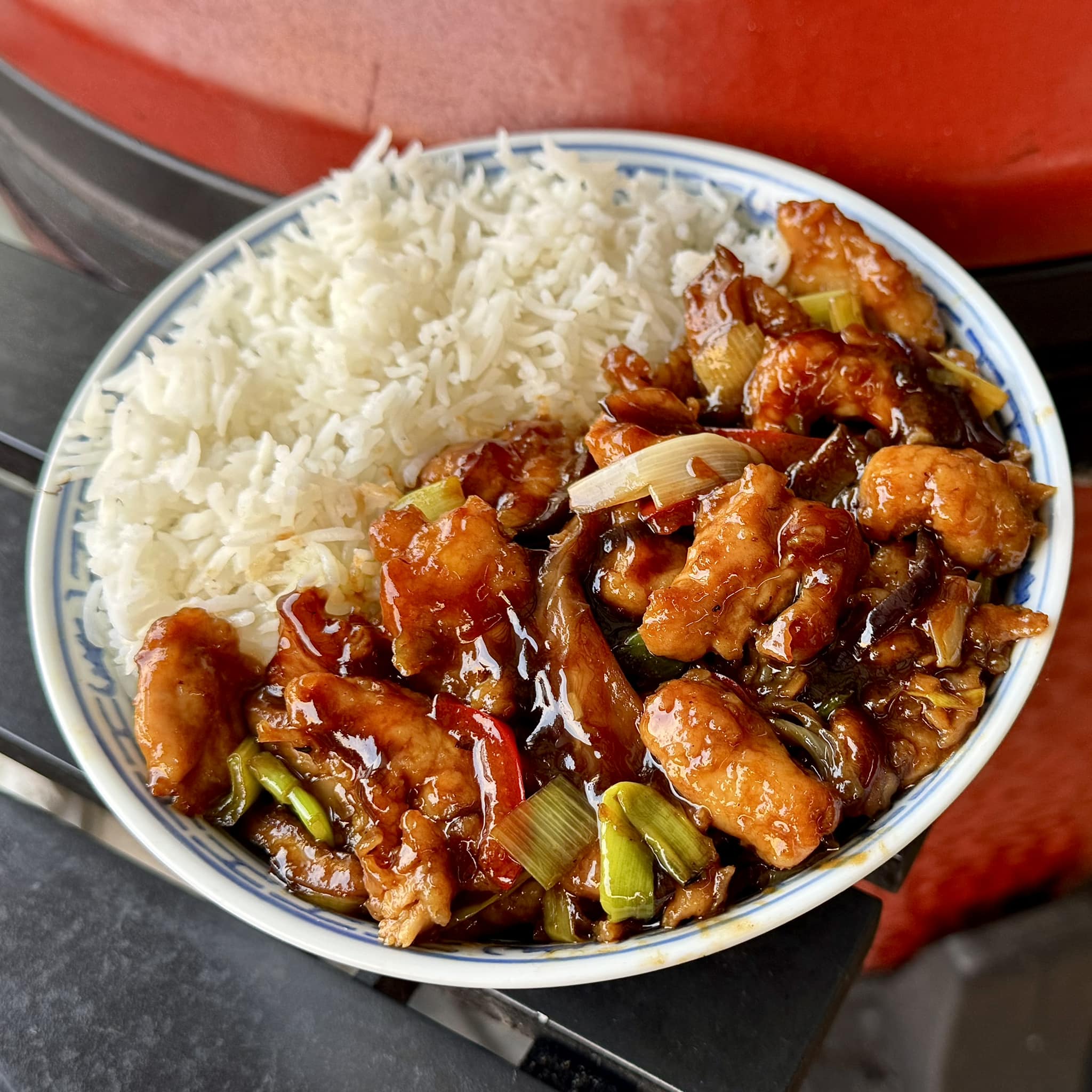 Chicken with Oyster Mushrooms and Vegetables – HOT WOK