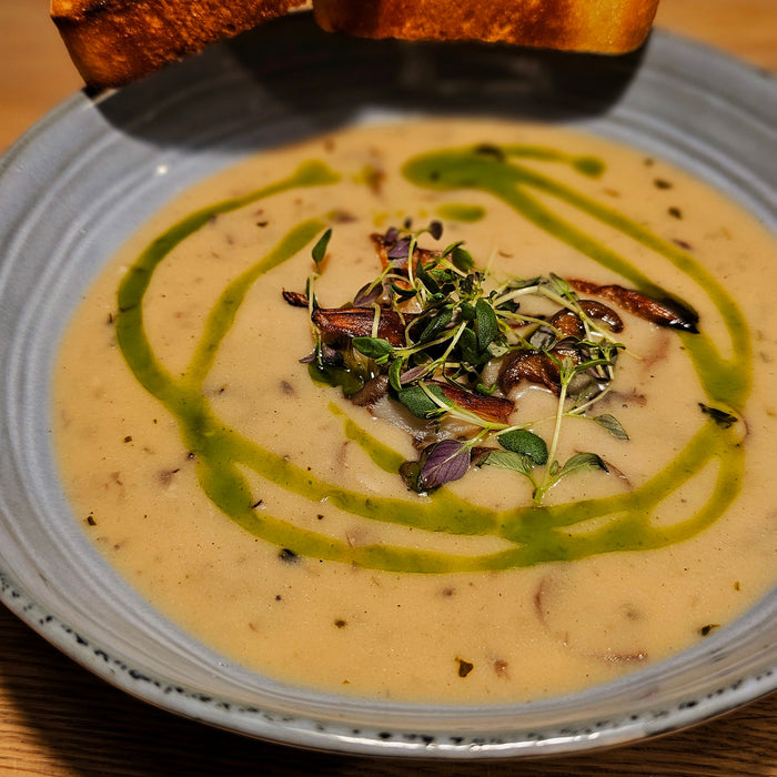 Delicious Mushroom Soup on Your HOT WOK - HOT WOK