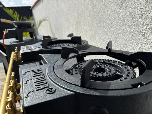 How to maintain your HOT WOK cast iron burner – enjoy it for many years