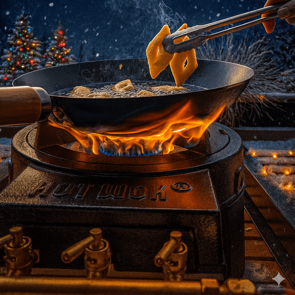 Norwegian crullers on HOT WOK – crisp, airy and perfect for Christmas - HOT WOK