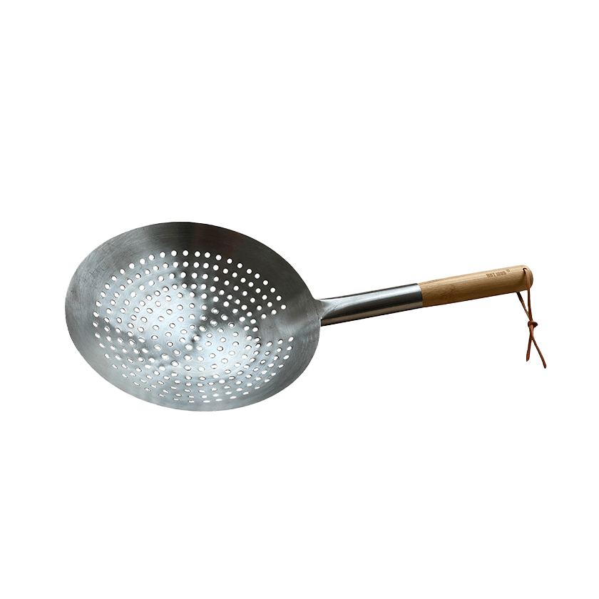HOT WOK sieve and strainer for lifting and draining fried food