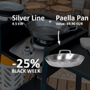 SILVER LINE WITH PAELLA PAN - HOT WOK