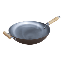 Wokpan - 35 cm in Carbon steel